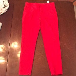 Red Zara Lace Pant size M